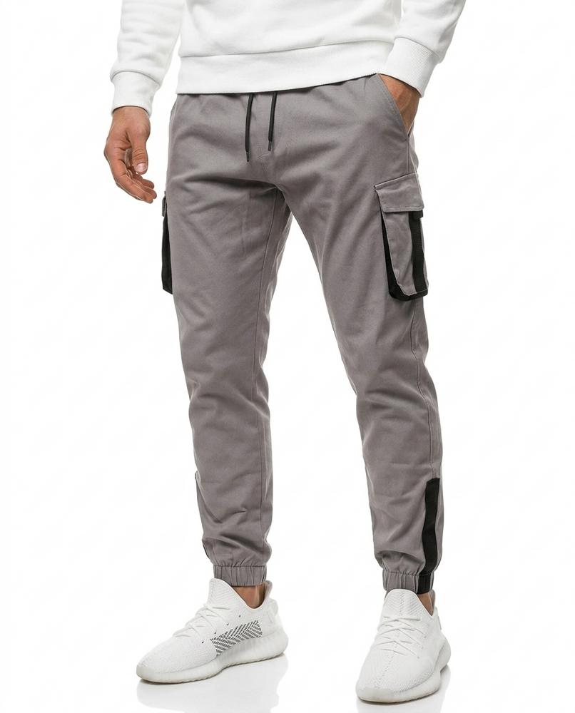 Nordara - Camin | Zweifarbige Konische Hose Herren