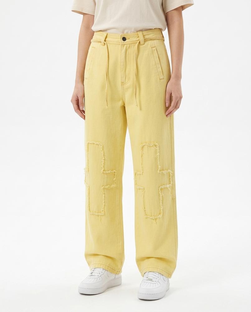 Nordara - Lykar | Weite Applizierte Hose Unisex