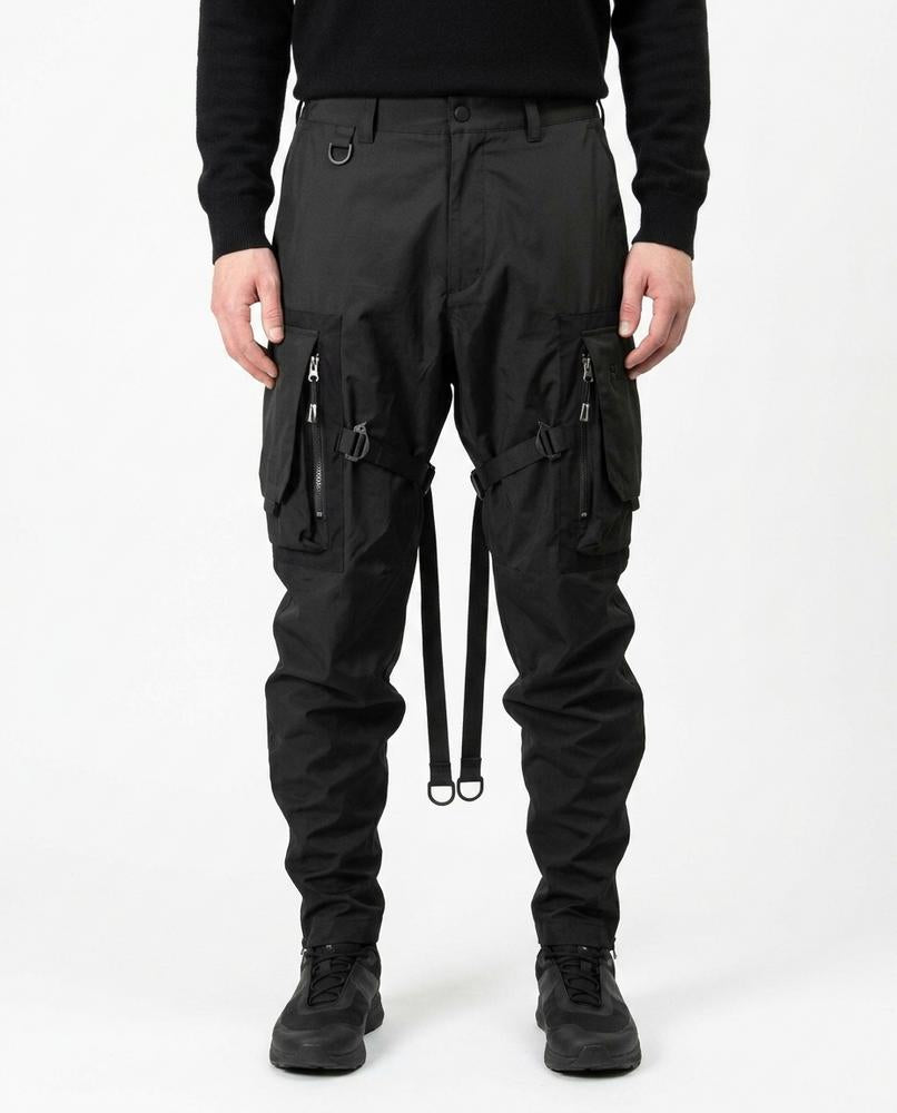 Nordara - Arlor | Riemenbesetzte Schmal Zulaufende Hose Herren