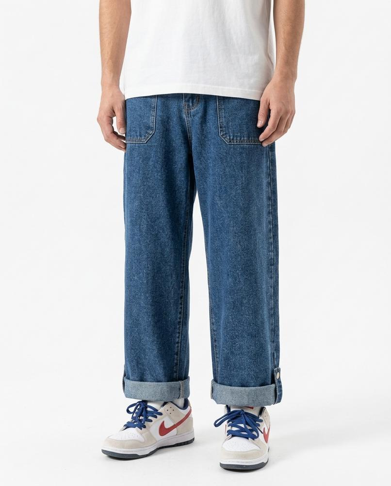 Nordara - Yodar | Gerade Geschnittene Baumwoll Hose Unisex