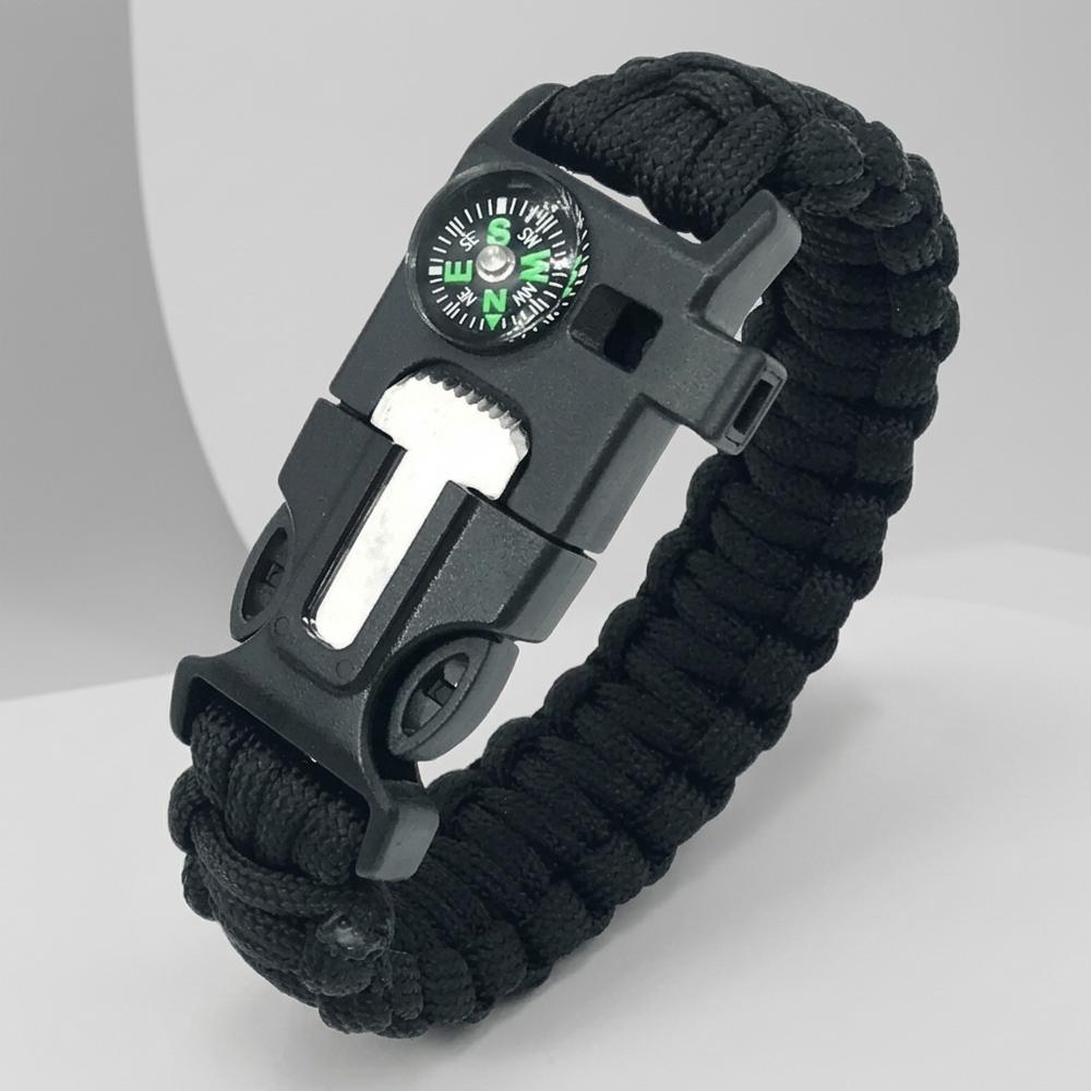 Nordara - RescueCord | Multifunktionales Strapazierfähiges Paracord-Armband Unisex