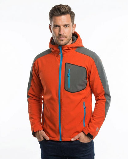 Nordara - Malin | Kapuzen Softshell Jacke Herren