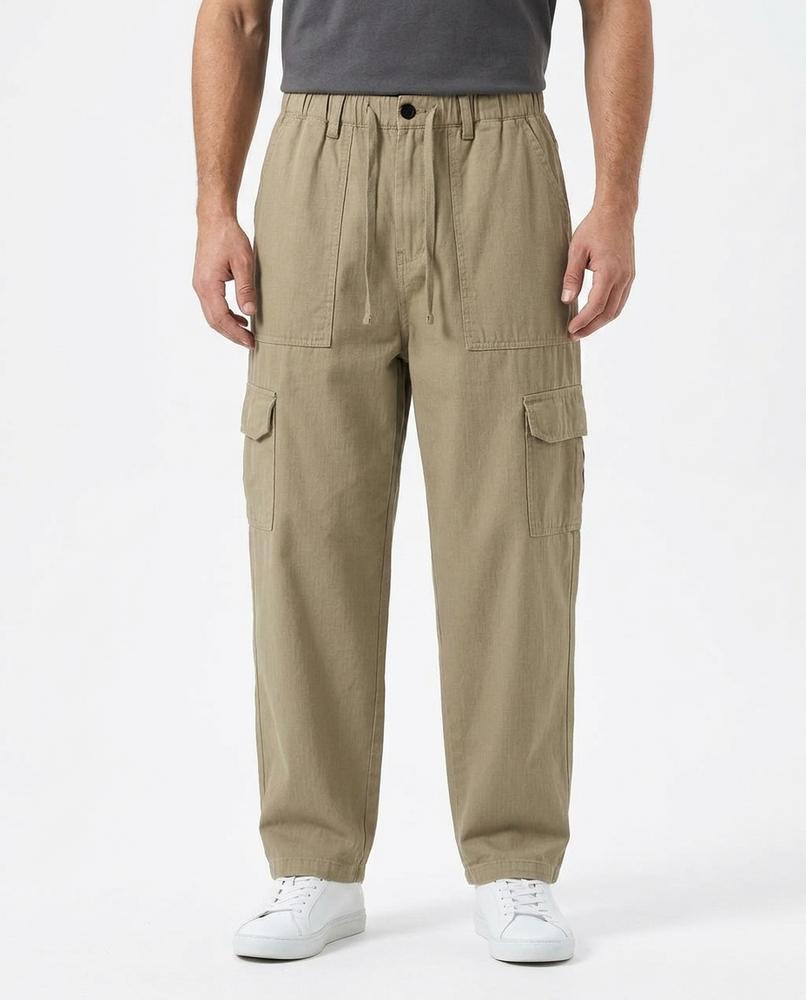 Nordara - Lalev | Weit Geschnittene Baumwoll Hose Unisex
