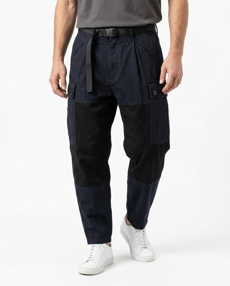Nordara - Vamel | Zweifarbige Locker Geschnittene Hose Unisex
