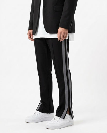 Nordara - Taram | Gestreifte Geschlitzte Hose Unisex