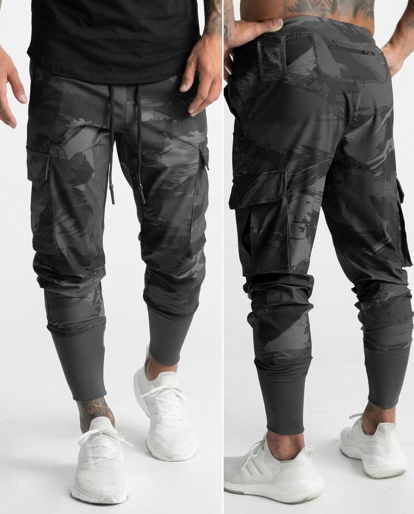 Nordara - Nenal | Gemustert Funktional Hose Herren
