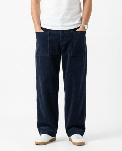 Nordara - Rasen | Weit Geschnittene Cord Hose Unisex