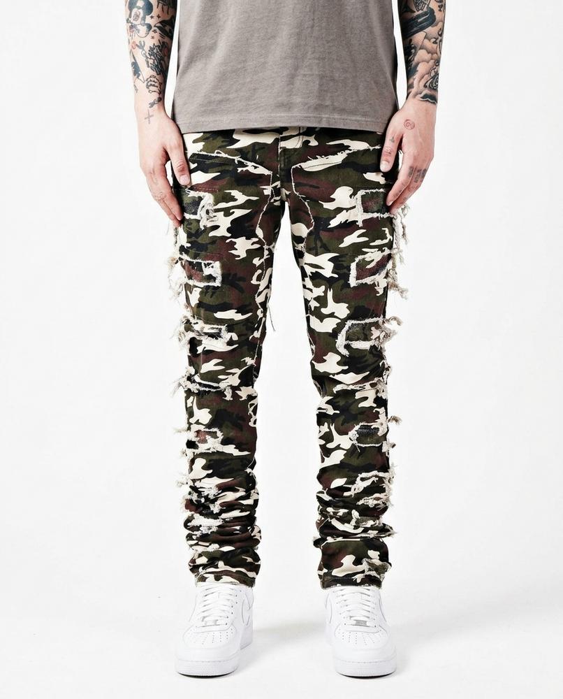 Nordara - Nizan | Geflickt Gemustert Hose Unisex