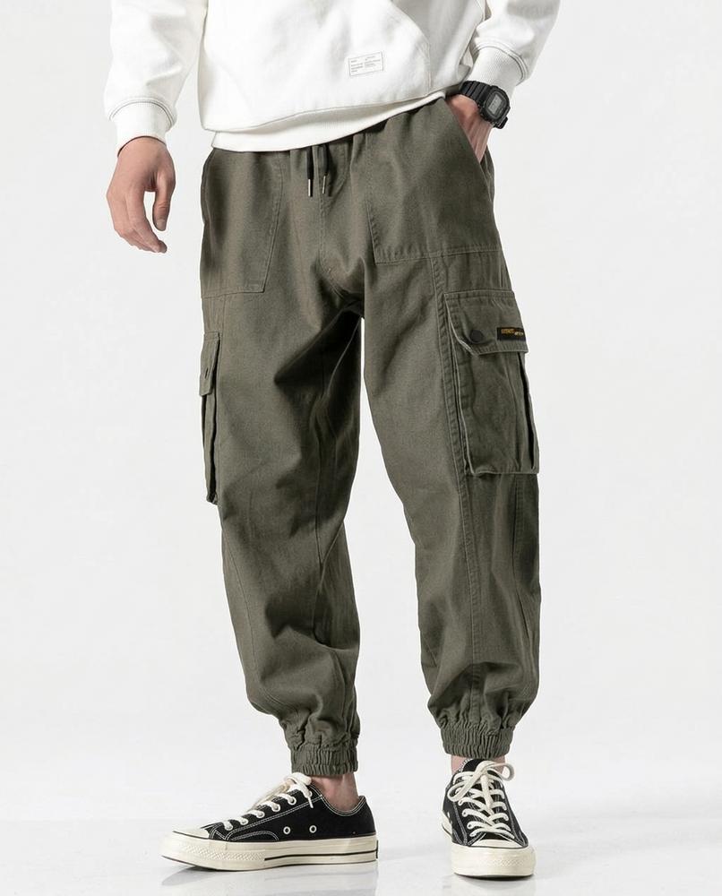 Nordara - Saren | Locker Geschnittene Baumwoll Hose Unisex
