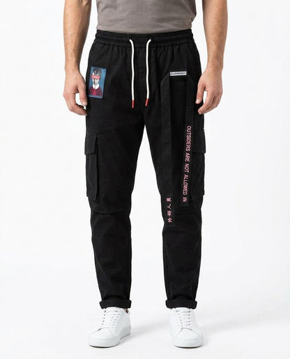 Nordara - Dasan | Locker Geschnittene Baumwoll Hose Unisex
