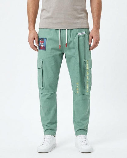 Nordara - Dasan | Locker Geschnittene Baumwoll Hose Unisex