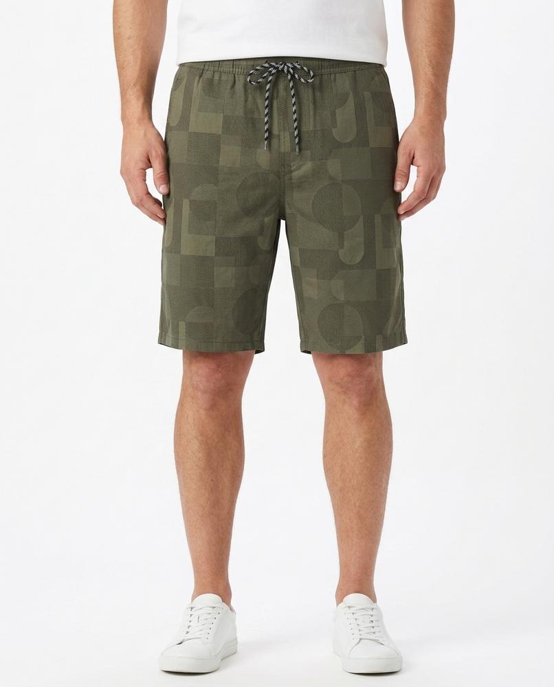 Nordara - Covin | Gemusterte Kurze Hose Herren