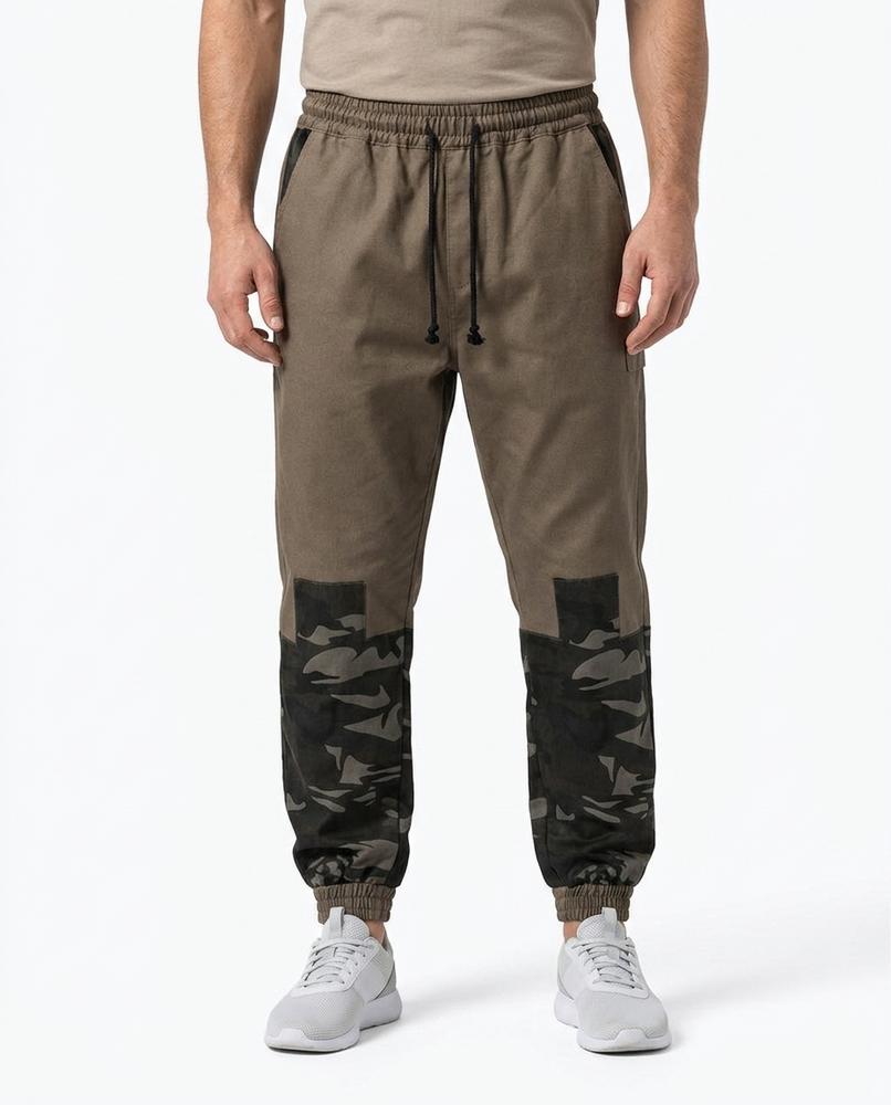 Nordara - Velev | Zweifarbige Gemusterte Hose Unisex