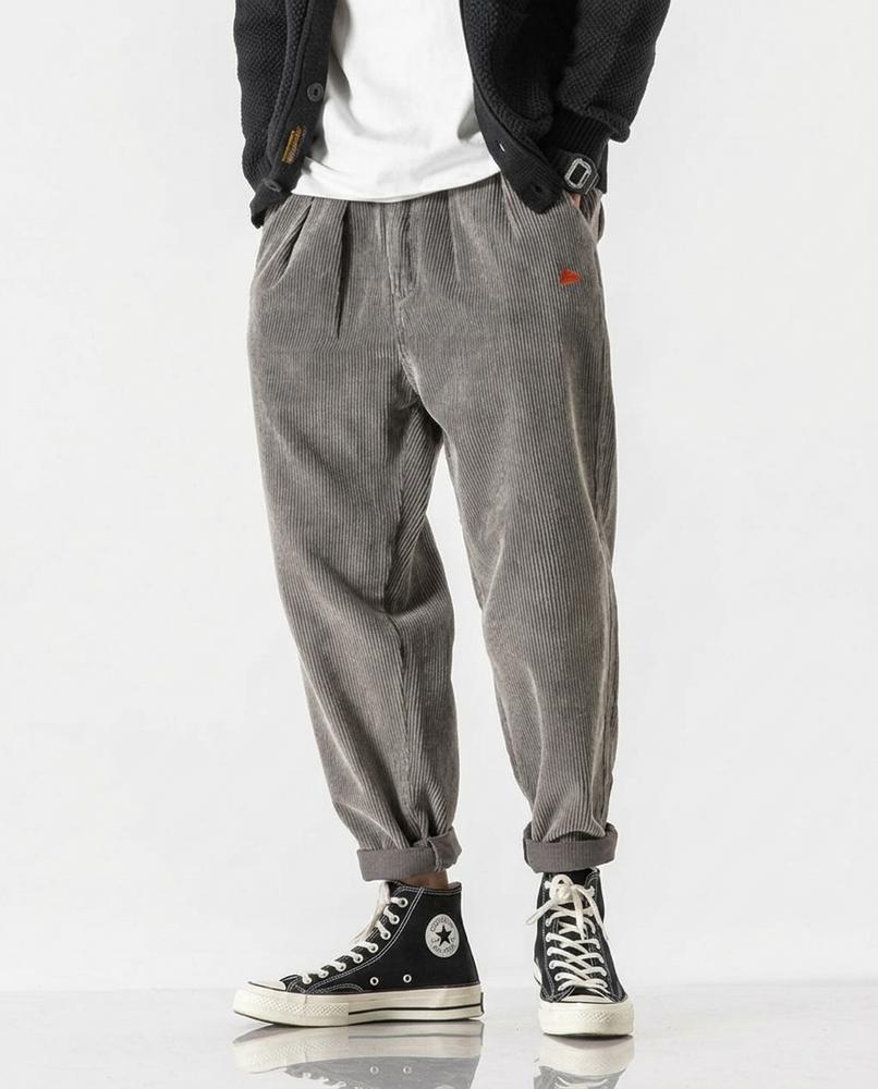 Nordara - Ramel | Konische Gerippte Hose Unisex