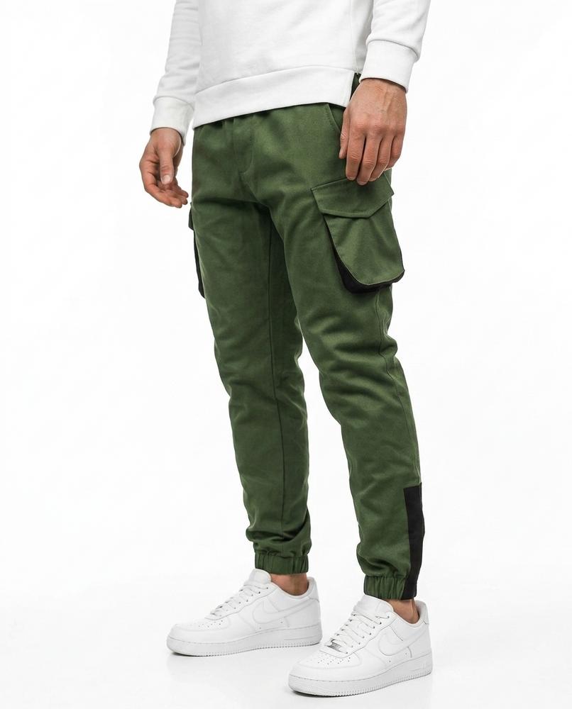 Nordara - Camin | Zweifarbige Konische Hose Herren