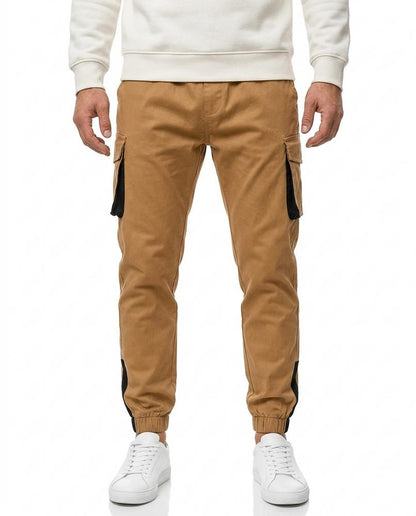 Nordara - Camin | Zweifarbige Konische Hose Herren