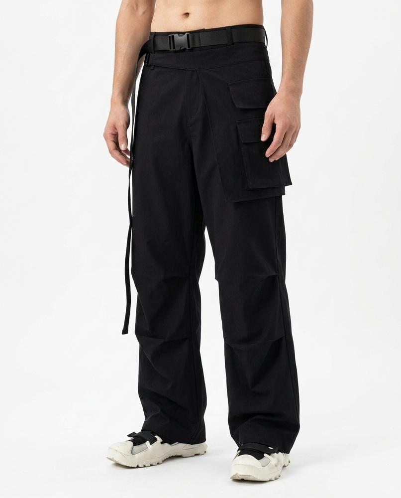 Nordara - Keral | Asymmetrische Weit Geschnittene Hose Unisex