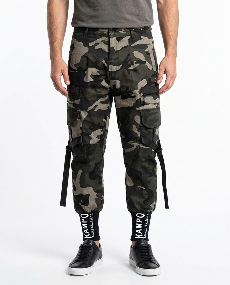 Nordara - Tisin | Gemustert Cargo Hose Unisex