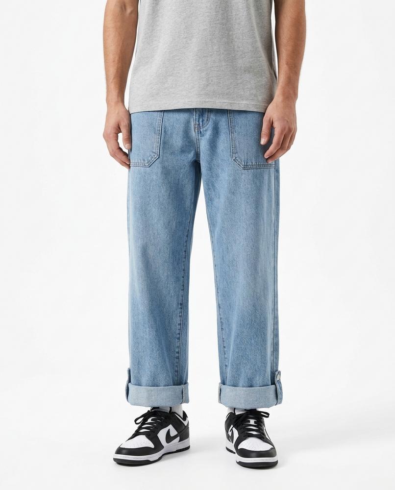 Nordara - Yodar | Gerade Geschnittene Baumwoll Hose Unisex