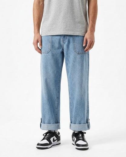 Nordara - Yodar | Gerade Geschnittene Baumwoll Hose Unisex