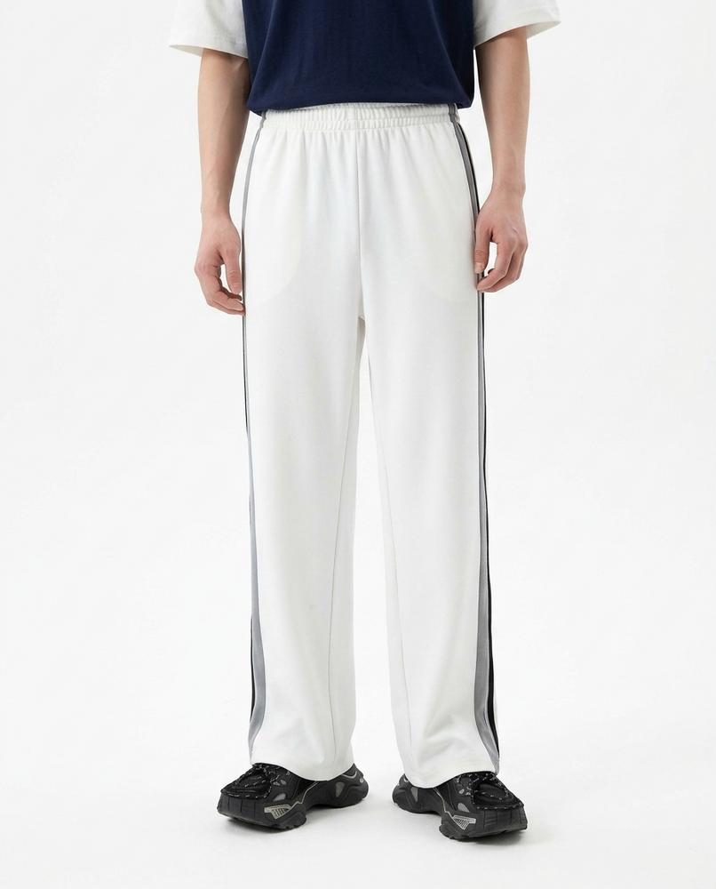 Nordara - Ranav | Gerade Geschnittene Samtbesetzte Hose Unisex