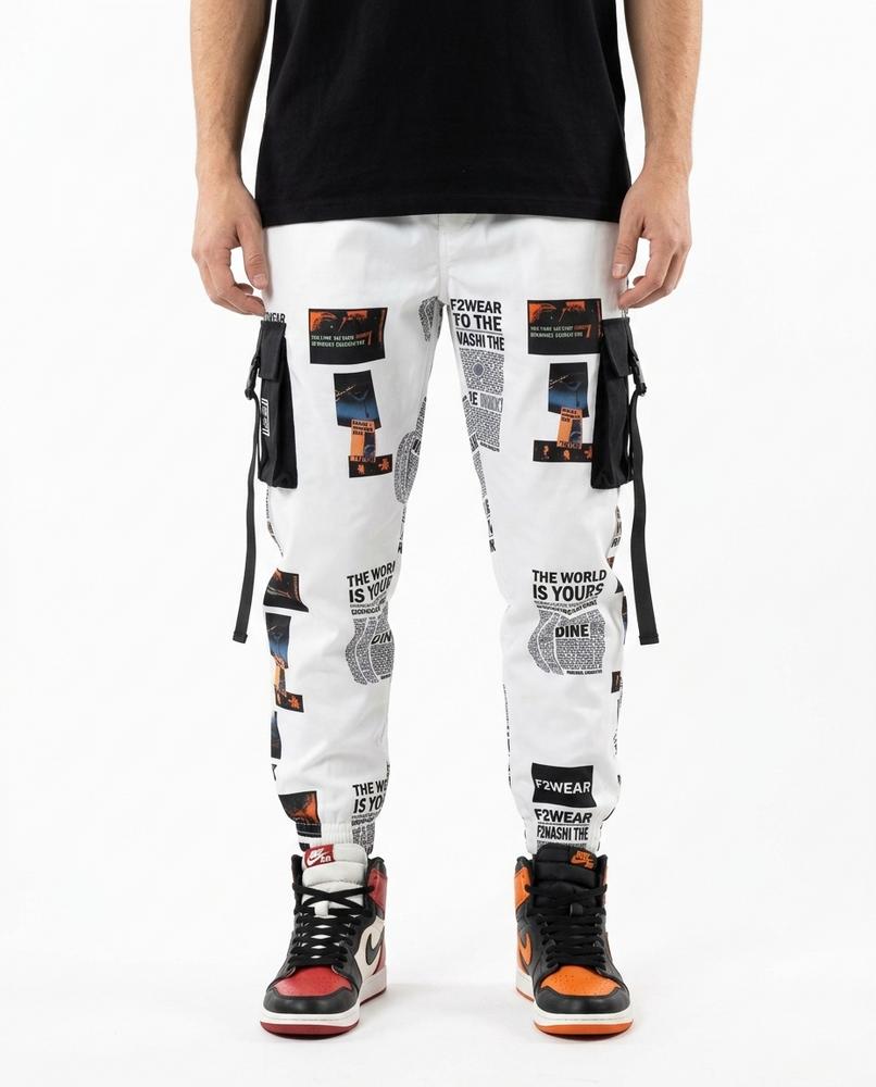Nordara - Sesol | Bedruckte Konische Hose Unisex